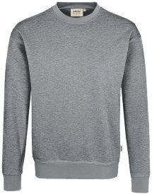 HAKRO Sweatshirt Performance 475, grau meliert