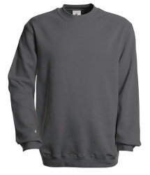 B&C Set-in-Sweater, grau solid