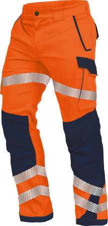 Vizwell Warnschutz-Bundhose Flex-HiVis