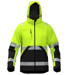 BoSafety Warnschutz-Wintersoftshelljacke Valencia