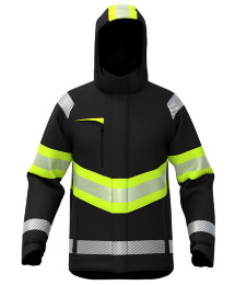 BoSafety Warnschutz-Wintersoftshelljacke Atlanta