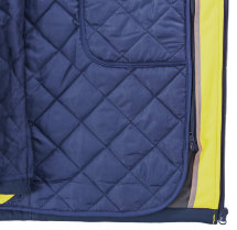 Vizwell Warnschutz Winter-Softshellweste 2in1