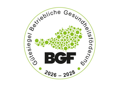 Schloffer mit dem Gütesiegel für Betriebliche Gesundheitsförderung ausgezeichnet