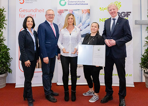 BGF-Gütesiegelverleihung an Schloffer Arbeitsschutz