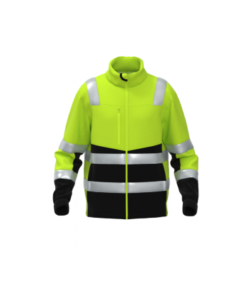 BoSafety® Warnschutz Fleecejacke FLEECE FIT, Kl.2 BoSafety® Warnschutz Fleecejacke FLEECE FIT, Kl.2