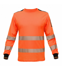 BoSafety Warnschutz Langarmshirt RICO LONG Kl.3