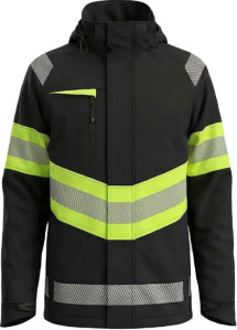 BoSafety Warnschutz-Wintersoftshelljacke Atlanta