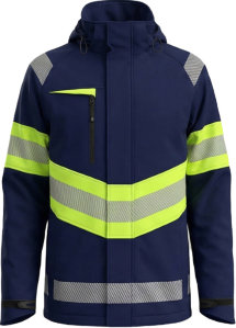 BoSafety Warnschutz-Wintersoftshelljacke Atlanta