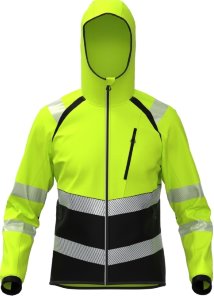 BoSafety Warnschutz-Softshelljacke TOPEK HI-VIS Kl.2