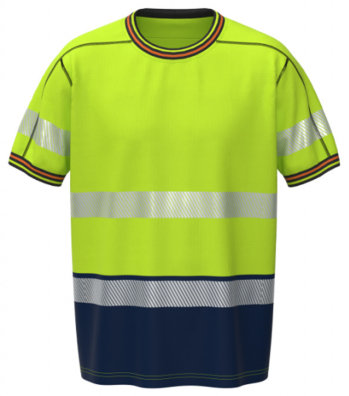 BoSafety Warnschutz T-Shirt VIVID Kl.1