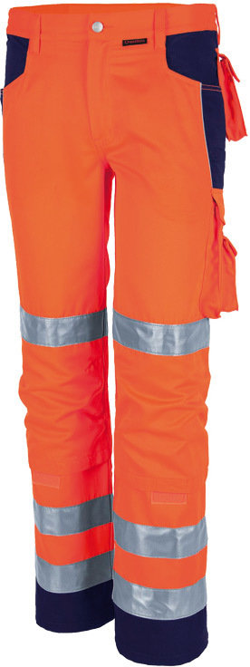 Qualitex Warnschutz Bundhose PRO-Serie Herren Warnhose Warnschutzhose Workwear 