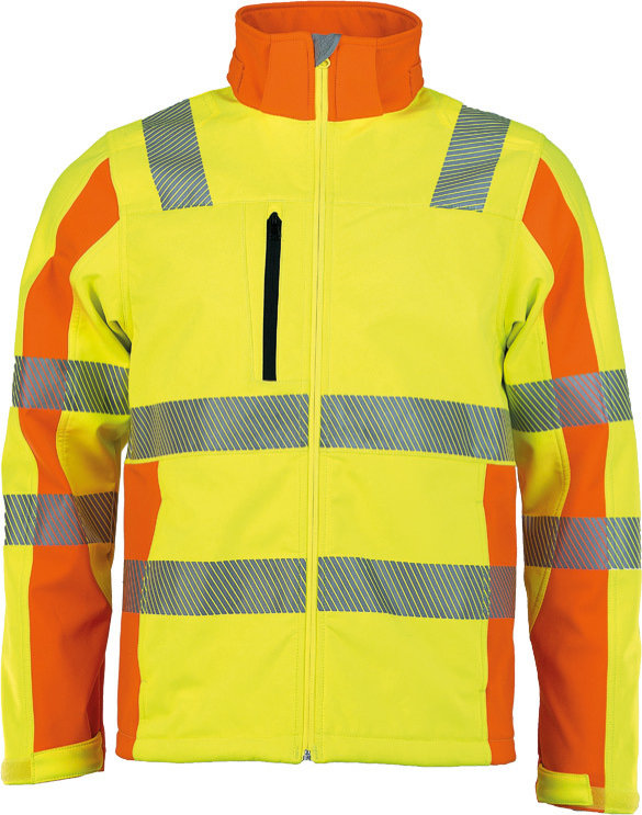 ACE Neon Lite Warnschutz-Jacke - Softshell-Warnjacke inkl