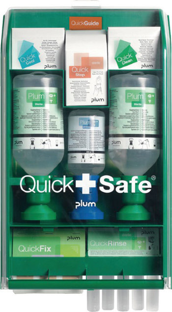 QuickSafe Box Complete befüllt