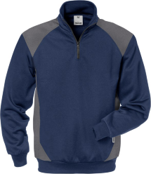 Fristads® Sweatshirt FUSION 7048 SHV / marine/grau