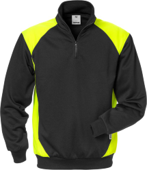  Fristads® Sweatshirt FUSION 7048 SHV / schwarz/gelb