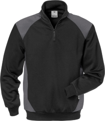 Fristads® Sweatshirt FUSION 7048 SHV / schwarz/grau