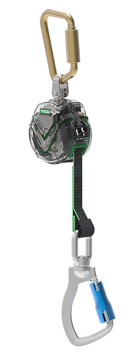 MSA LATCHWAYS Mini PFL 1,8 m mit Alu-Swivel - © MSA The Safety Company