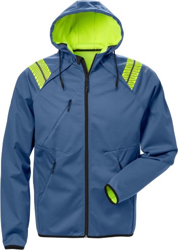 Fristads Softshelljacke mit Kapuze 7461 BON, blau