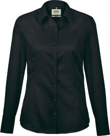 HAKRO Bluse 106 LA Business, schwarz