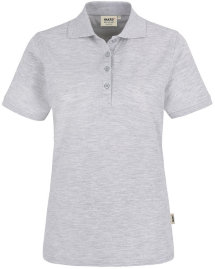 HAKRO Damen Polo 110 Classic, aschgrau