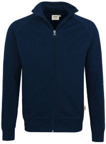 HAKRO Sweatjacke 606 College, tinte