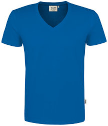 HAKRO V-Shirt Modern 296, royalblau