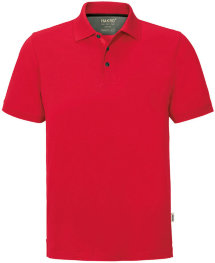 HAKRO Polo 814 Cotton-Tec, rot