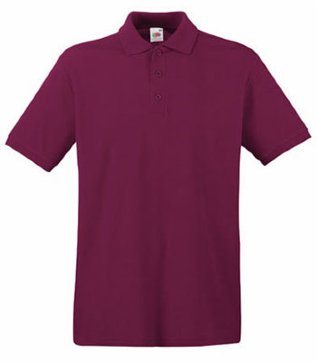 Fruit of the Loom Polo Premium, burgund