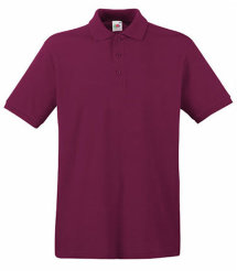 Fruit of the Loom Polo Premium, burgund