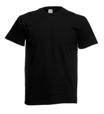 Fruit of the Loom Original T-Shirt, schwarz