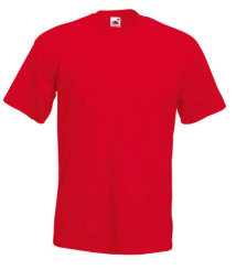 Fruit of the Loom T-Shirt Super Premium, rot