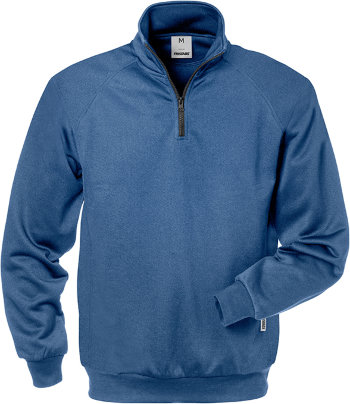 Fristads Sweatshirt FUSION 7048 SHV, blau