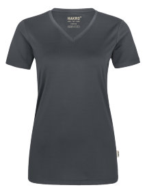 HAKRO Damen V-Shirt Coolmax 187