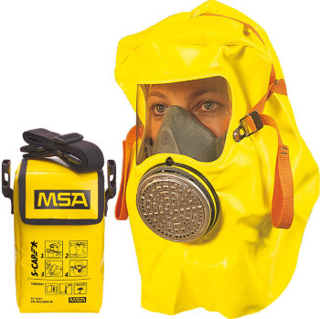 MSA Brandfluchthaube S-CAP, Tasche