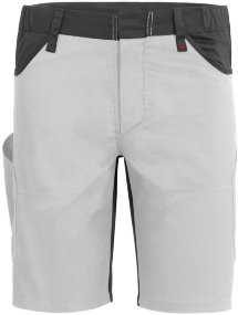 Qualitex Shorts X-Serie, weiß/grau