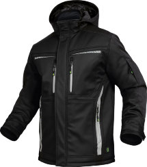 Leibwächter Winter-Softshelljacke FLEX-Line, schwarz