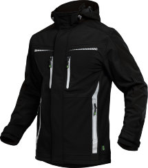 Leibwächter Softshelljacke FLEX-Line, schwarz