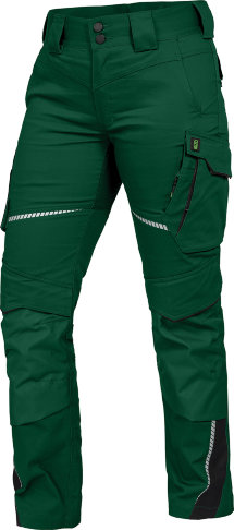 Leibwächter Damen Bundhose FLEX-Line, grün/schwarz