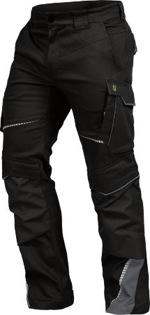 Leibwächter Bundhose FLEX-Line, schwarz/grau