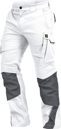 Leibwächter Bundhose FLEX-Line, weiß/grau