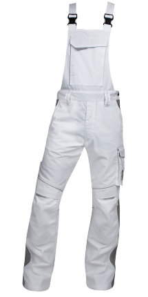 Ardon Latzhose Urban+, weiß/grau