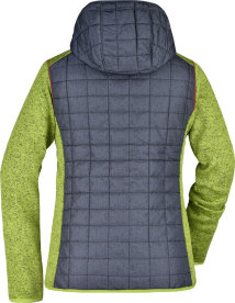 Damen Hybrid Strickjacke 