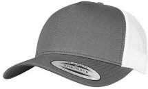 Flexfit Retro Trucker Cap 2-Tone, grau/weiß