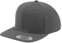 Flexfit Classic Snapback, dunkelgraz/dunkelgrau