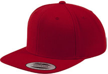 Flexfit Classic Snapback, rot/rot