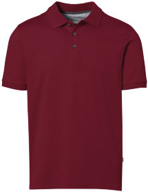 HAKRO Polo 814 Cotton-Tec, weinrot