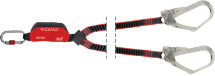 CAMP Safety Y-Verbindungsmittel Retexo Rewind, 115–175 cm 